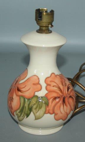 Moorcroft lamp